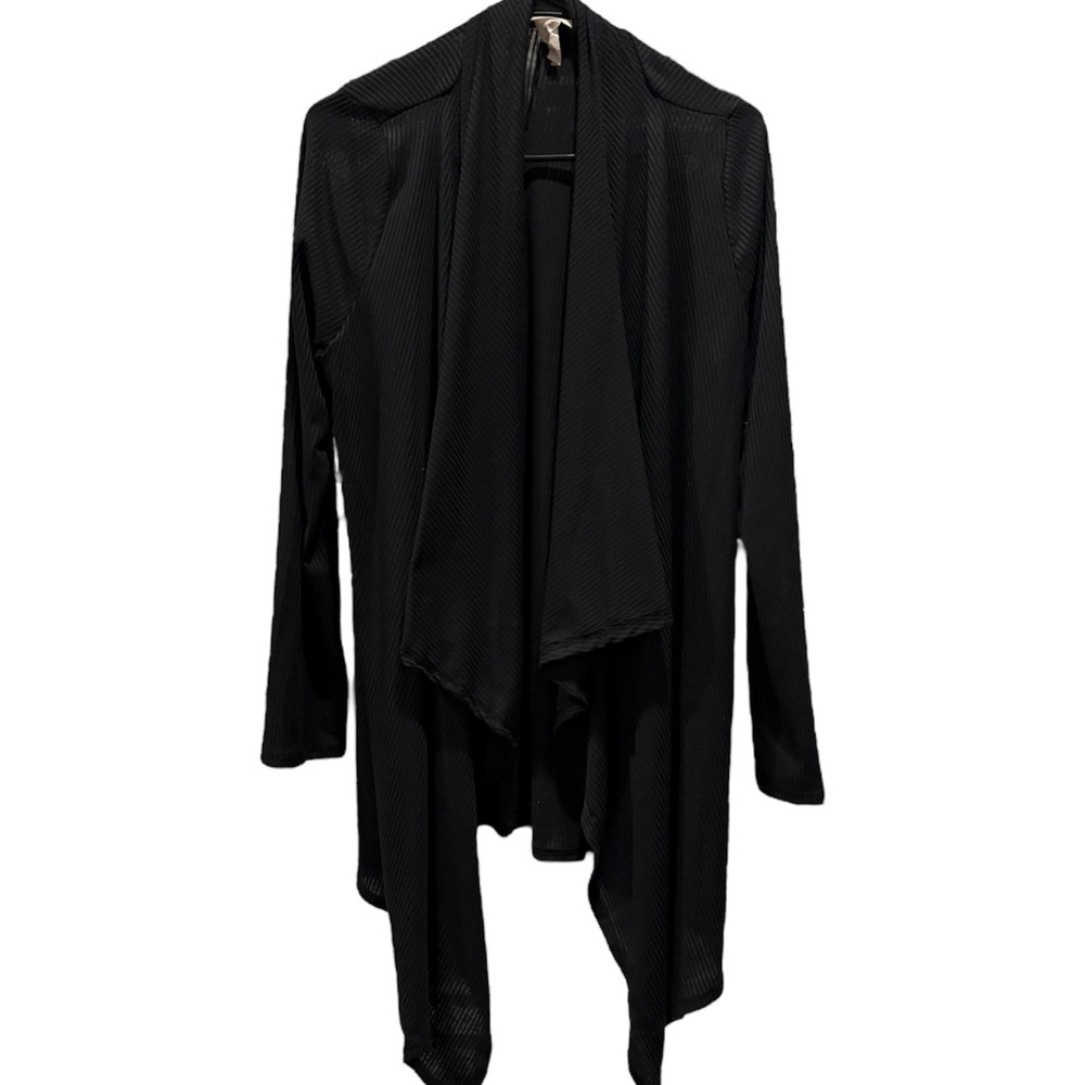 Elegant Black Women's Cardigan Sweater